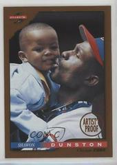 Shawon Dunston #5 Baseball Cards 1996 Score Dugout Collection Prices