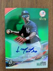 Jorge Mateo [Green] Baseball Cards 2016 Bowman Platinum Top Prospects Autograph Prices