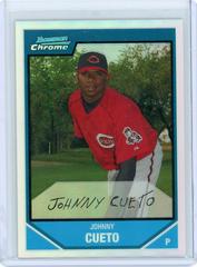 Johnny Cueto [Refractor] Baseball Cards 2007 Bowman Chrome Prospects Prices