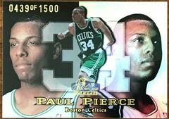 Paul Pierce [Row 1] Basketball Cards 1998 Flair Showcase Prices