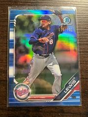 Royce Lewis [Blue Refractor] #BCP-103 Baseball Cards 2019 Bowman Chrome Prospects Prices
