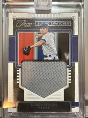 Corey Seager Baseball Cards 2022 Panini Three and Two Jumbo Swatches Prices