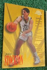 John Stockton Basketball Cards 1995 Skybox Premium Larger Than Life Prices