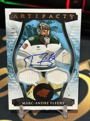 Marc Andre Fleury [Black Autograph] #155 Hockey Cards 2023 Upper Deck Artifacts Prices