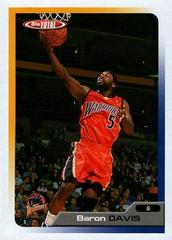 Baron Davis #198 Basketball Cards 2005 Topps Total Prices