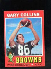 Gary Collins Football Cards 1971 Topps Prices
