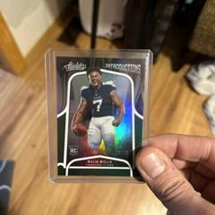 Malik Willis [Spectrum Green] #INT-2 Football Cards 2022 Panini Absolute Introductions Prices