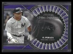 Oswald Peraza [Purple Silver] #SS-OP Baseball Cards 2023 Topps Five Star Signature Prices