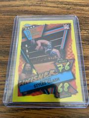 AJ Styles [Yellow] #192 Wrestling Cards 2021 Topps Slam Attax Chrome WWE Prices