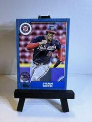 Juan Soto [Blue] #87TB-10 Baseball Cards 2022 Topps 1987 Series 2 Prices