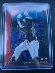Oneil Cruz [Ruby Wave] #3 Baseball Cards 2022 Panini Chronicles Titan Prices
