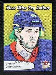 David Pastrnak [Artist Autograph] #PC-24 Hockey Cards 2021 Ultra Pop Culture Prices