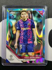 Abde Ezzalzouli [Aqua Lava Refractor] Soccer Cards 2021 Topps Chrome UEFA Champions League Prices