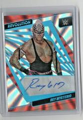 Rey Mysterio [Sunburst] Wrestling Cards 2022 Panini Revolution WWE Autographs Prices
