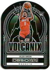 Jalen Green #17 Basketball Cards 2021 Panini Obsidian Volcanix Prices