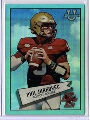 Phil Jurkovec [Aqua] #52BF-5 Football Cards 2022 Bowman Chrome University 1952 Prices