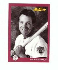Andy Van Slyke #230 Baseball Cards 1991 Studio Prices
