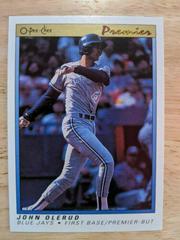 John Olerud #92 Baseball Cards 1991 O Pee Chee Premier Prices