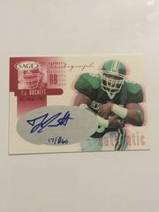 T.J. Duckett [Red] Football Cards 2002 Sage Autographs Prices