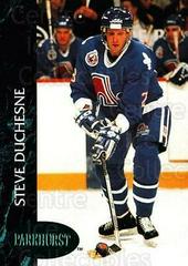 Steve Duchesne Hockey Cards 1992 Parkhurst Prices