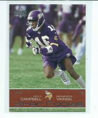 Kelly Campbell #267 Football Cards 2002 Upper Deck Prices