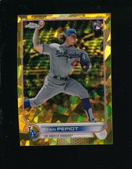 Ryan Pepiot [Gold] Baseball Cards 2022 Topps Chrome Update Sapphire Prices