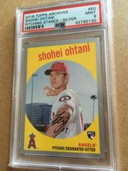 Shohei Ohtani [Pitching Stance Silver] Baseball Cards 2018 Topps Archives Prices