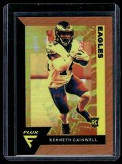 Kenneth Gainwell [Orange] #FX-17 Football Cards 2021 Panini Chronicles Flux Rookies Prices