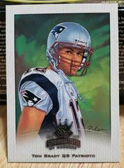 Tom Brady [Sample] Football Cards 2002 Panini Donruss Gridiron Kings Prices