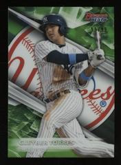 Gleyber Torres [Green Refractor] Baseball Cards 2016 Bowman's Best Top Prospects Prices