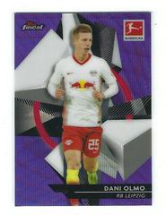 Dani Olmo [Purple Wave Refractor] Soccer Cards 2020 Topps Finest Bundesliga Prices