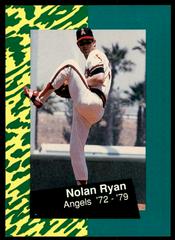 Nolan Ryan [Angels '72-79] #7 Baseball Cards 1991 Classic Prices