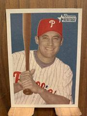 Pat Burrell #41 Baseball Cards 2006 Bowman Heritage Prices