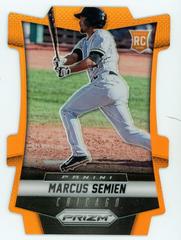 Marcus Semien [Orange Die Cut Prizm] #194 Baseball Cards 2014 Panini Prizm Prices