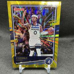 D'Angelo Russell [Gold Laser] Basketball Cards 2020 Donruss Prices