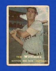 Ted Williams #1 Baseball Cards 1957 Topps Prices