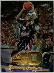 Clyde Drexler #T13 Basketball Cards 1997 Topps Chrome Topps 40 Prices