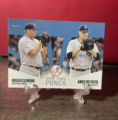 Andy Pettitte, Roger Clemens [Blue] #12P-6 Baseball Cards 2023 Topps One Two Punch Prices