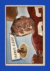 Frankie Albert Football Cards 1952 Bowman Large Prices