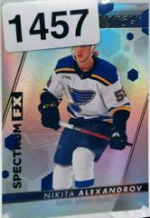 Nikita Alexandrov #S-42 Hockey Cards 2022 SP Authentic Spectrum FX Prices