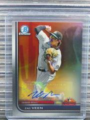 Zac Veen [Autograph] #AFLS-5 Baseball Cards 2023 Bowman Chrome 2022 AFL Fall Stars Prices