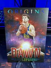 Brandin Podziemski [Red] #11 Basketball Cards 2023 Panini Origins Dawn Prices