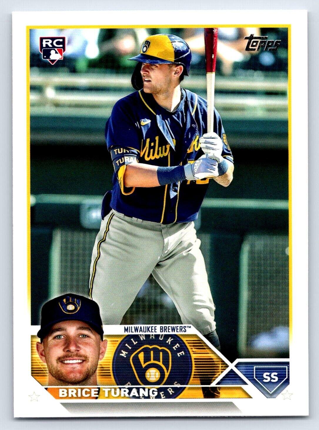 Brice Turang 530 Prices [Rookie] 2023 Topps Baseball Cards