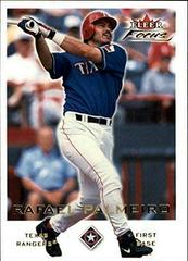 Rafael Palmeiro #36 Baseball Cards 2001 Fleer Focus Prices
