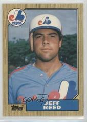 Jeff Reed #100T Baseball Cards 1987 Topps Traded Tiffany Prices