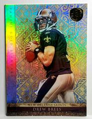 Drew Brees [Black Gold] Football Cards 2011 Panini Gold Standard Prices