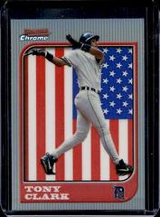 Tony Clark [Refractor] #6 Baseball Cards 1997 Bowman Chrome Prices