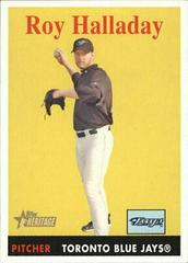 Roy Halladay #118 Baseball Cards 2007 Topps Heritage Prices