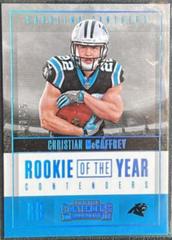 Christian McCaffrey [Platinum] Football Cards 2017 Panini Contenders Rookie of the Year Prices