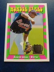 Andruw Jones. [Wonder Years] #WY14 Baseball Cards 1998 Upper Deck Prices